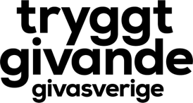 Tryggt givande   logotyp